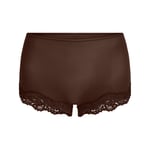 Track Stock of Skims Fits Everybody Lace Boy Short - Espresso - 2 X