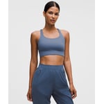 Track Stock of lululemon Energy Longline Bra *Medium Support, B-D Cups - Blue Twill - 10