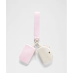 Track Stock of Dual Pouch Wristlet - Blissful Pink/Light Ivory - ONE SIZE