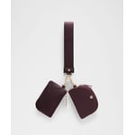 Track Stock of Lululemon Dual Pouch Wristlet - Black Plum/Goodnight Plum