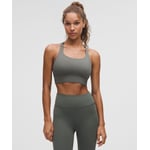 Track Stock of lululemon Energy Longline Bra *Medium Support, B-D Cups - Palm Deco - 4