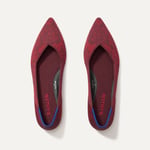 Track Stock of Rothy's The Point Ii - Garnet Chantilly - 5 - Medium