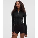 Track Stock of Define Cropped Jacket *Nulu - Black/Mirror Silver/Mirror Silver - 12