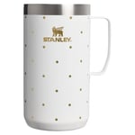 Track Stock of Stanley 24 oz Stainless Steel Everyday Mug - Frost Polka Dot