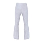 Track Stock of All-Day Cotton™ Foldover Flare Leggings - Limited Edition Medium Heather Grey Bling - S-Sh