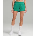 Track Stock of Hotty Hot High-Rise Lined Short 4" - Cascadia Green - 6