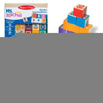 Track Stock of Melissa & Doug Ms. Rachel Wooden Learning Blocks