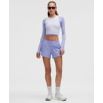 Track Stock of Hotty Hot High-Rise Lined Short 4" - Dusty Lilac - 8