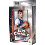 Track Stock of 2025-26 Topps NBA Chrome Basketball Hanger Box