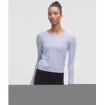 Track Stock of Swiftly Tech Long-Sleeve Shirt 2.0 *Waist Length - Diamond Drop Serene Blue - 8