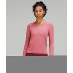 Track Stock of Swiftly Tech Long-Sleeve Shirt 2.0 *Waist Length - Brier Rose/Brier Rose - 12
