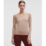 Track Stock of Swiftly Tech Long-Sleeve Shirt 2.0 *Waist Length - Nutmeg/Nutmeg - 12