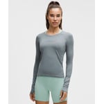 Track Stock of Swiftly Tech Long-Sleeve Shirt 2.0 *Waist Length - Solar Grey/Solar Grey - 12
