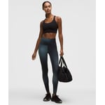 Track Stock of Wunder Train High-Rise Tight 28" - Midnight Haze Black Multi - 10