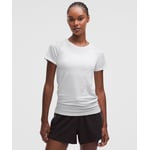 Track Stock of Lululemon Swiftly Tech Short-Sleeve Shirt 2.0 - Diamond Drop White