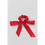 Track Stock of Alo Love Knots Tie Scrunchie - Bright Red