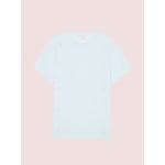 Track Stock of PINK x LoveShackFancy Campus Cotton™ Tee - Glacial Mist - XXS