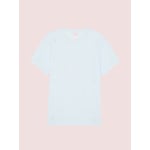 Track Stock of PINK x LoveShackFancy Campus Cotton™ Tee - Glacial Mist - XS