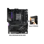 Track Stock of ASUS ROG CROSSHAIR X870E APEX Motherboard & AMD Ryzen 9 9950X3D CPU Combo,  AMD AM5 ATX mo