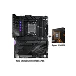 Track Stock of ASUS ROG CROSSHAIR X870E APEX Motherboard & AMD Ryzen 5 9600X CPU Combo, AMD AM5 ATX mothe