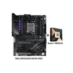 Track Stock of ASUS ROG CROSSHAIR X870E APEX Motherboard & AMD Ryzen 7 9800X3D CPU Combo, AMD AM5 ATX mot