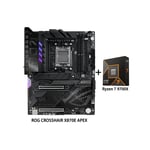Track Stock of ASUS ROG CROSSHAIR X870E APEX Motherboard & AMD Ryzen 7 9700X CPU Combo, AMD AM5 ATX mothe