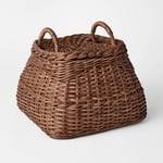 Track Stock of Square Rattan Basket Threshold - Studio McGee - Dark Brown