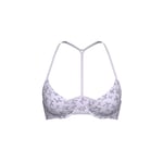 Track Stock of Wear Everywhere™ Front-Close Push-Up Bra - Purple Whisper Lace Bow Print - 36-AA