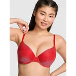 Track Stock of Wear Everywhere™ Push-Up Bra - Bright Vermillion - 30-B
