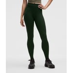 Track Stock of Lululemon Wunder Train High-Rise Tight 28" - Rainforest Green