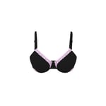 Track Stock of Wear Everywhere™ Push-Up Bra - Black Lace Trim - 44-DD (E)