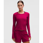 Track Stock of Swiftly Tech Long-Sleeve Shirt 2.0 *Waist Length - Berry Rumble/Berry Rumble - 20