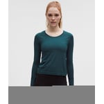 Track Stock of Swiftly Tech Long-Sleeve Shirt 2.0 *Waist Length - Indochine Blue/Indochine Blue - 12