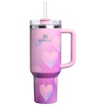 Track Stock of Stanley The Quencher H2.0 Flowstate Tumbler | 40 Oz - Rouge Heart Gradient
