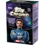 Track Stock of 2025 Topps Chrome Marvel Studios Value Box
