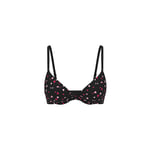 Track Stock of Wear Everywhere™ Push-Up Bra - Black Heart Print - 44-C