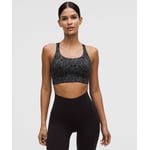 Track Stock of lululemon Energy Longline Bra *Medium Support, B-D Cups - Mini Filigree Lace Grey Multi - 
