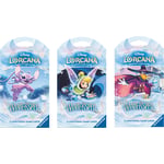 Track Stock of Disney Lorcana Winterspell Sleeved Booster Pack