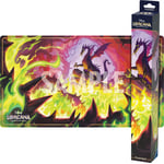 Track Stock of Disney Lorcana Winterspell Dragon Fire Playmat