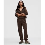 Track Stock of Scuba Mid-Rise Oversized Jogger *Regular - Walnut Crunch