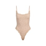Track Stock of Skims Fits Everybody Lace Cami Bodysuit  - Mica Sketched Hearts