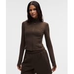 Track Stock of Define Cropped Jacket Nulu - Walnut Crunch
