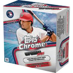 Track Stock of 2025 Topps Chrome Update Series Baseball Mega Box