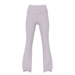 Track Stock of Foldover Kick-Flare Leggings - Limited Edition Spring Violet Shine Soft Modal - M-Regular