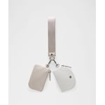Track Stock of Lululemon Dual Pouch Wristlet - Downtown Tan/Vapor/Silver