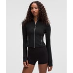 Track Stock of Define Cropped Jacket Nulu - Black/Mirror Silver/Mirror Silver
