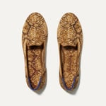 Track Stock of Rothy's The Loafer - Bronze Metallic Python