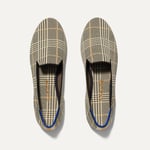 Track Stock of Rothy's The Loafer - Ivory Glen Plaid