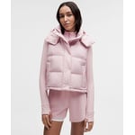 Track Stock of Wunder Puff Cropped Vest - Porcelain Pink