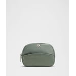 Track Stock of Lululemon City Essentials Pouch Mini - Willow Leaf/Silver